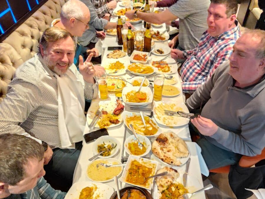 A Curry and a Thank You – Buckingham Table Treats Santa Sponsors